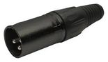 CONNECTOR, XLR, PLUG, 3POS, CABLE FC6131