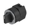 SELECTOR SWITCH ACTUATOR, 2POS, BLACK 704.403.018