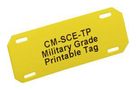 CABLE MARKER, PO, 12.7MM X 50.8MM, YEL CM-SCE-TP-1/2-4H-4