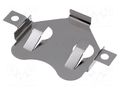 Clip; CR2430,DL2430; SMD; H: 4mm; Ø: 24mm KEYSTONE KEYS3006