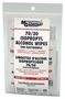 ISOPROPYL ALCOHOL WIPE, 5" X 6", PK25 8241-WX25