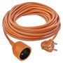 Extension Cord 25 m / 1 socket / orange / PVC / 230 V / 1.5 mm2, EMOS P01125 8595025311849