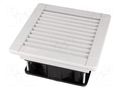 Fan: AC; axial; 230VAC; 120x120x38mm; 55m3/h; 43dBA; ball; IP54 Alfa Electric ALFA1600BPB