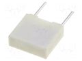 Capacitor: polyester; 220nF; 63VAC; 100VDC; 5mm; ±10%; R82; THT; tape KEMET R82EC3220CK70K