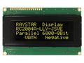 Display: LCD; alphanumeric; VA Negative; 20x4; 98x60x13.6mm; LED RAYSTAR OPTRONICS RC2004A-LLY-JSVE