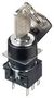 KEYLOCK SWITCH, DPDT, 3 POS, 5A, 250VAC LB1K-3ST6A
