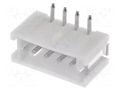 Connector: wire-board; socket; male; PIN: 4; ZH; 1A; 50V; vertical JST B4B-ZR-SM4-TF