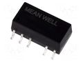 Converter: DC/DC; 1W; Uin: 4.5÷5.5VDC; Uout: 15VDC; Iout: 66.66mA MEAN WELL SFT01L-15