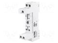 Socket; PIN: 5; 12A; 300VAC; on panel,for DIN rail mounting; RM87N RELPOL GZS92