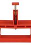 CKT BREAKER LOCKOUT, NYLON/SS, RED PSL-CBL