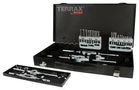 THREAD CUTTING SET, 37PCS, STEEL CASE A245020