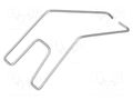 Fastening clip; -40÷70°C; 40.31,40.41,40.51,40.52,40.61 FINDER 095.71