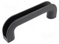 Holder; polyamide; black; H: 60mm; L: 188mm; W: 28mm; handle FATH FA-092017