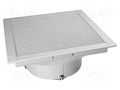 Fan: AC; axial; 230VAC; Ø220x70mm; 500m3/h; 65dBA; ball; IP54 Alfa Electric ALFA3500BPB