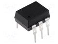 Optotriac; 5.3kV; Uout: 600V; zero voltage crossing driver; DIP6 ISOCOM MOC3063X