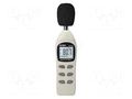 Meter: sound level; LCD; (2000); Sound level: 40÷130dB; 0.3÷8kHz EXTECH EX407730