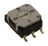 ROTARY SWITCH, SP4T, 0.1A, 5V, SMD CS-7-14TB