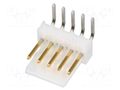 Connector: wire-board; socket; male; KK 254; 2.54mm; PIN: 5; THT; 4A MOLEX MX-7395-05BG