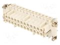 Connector: HDC; contact insert; female; GWconnect; PIN: 24; 16A MOLEX MX-93601-0297