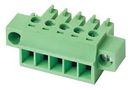 TERMINAL BLOCK, PLUGGABLE, 2POS, 16AWG 21.1550MF/2-E