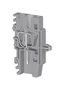 TERMINAL BLOCK, DIN RAIL, 2POS, 12AWG SCP-HM2.5GREY