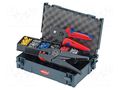 Kit: for crimping; Kit: crimping tools,insulated ferrules KNIPEX KNP.979010