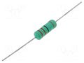 Resistor: wire-wound; THT; 100Ω; 5W; ±5%; Ø0.75x28mm; Ø6.5x17.5mm ROYALOHM KNP05WS-100R