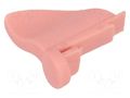 Pointer; plastic; pink; push-in; wing OKW A1104003