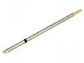 Tip; chisel; 5mm; 325÷358°C; for soldering station THERMALTRONICS M6CH250