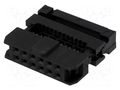 Connector: IDC; plug; female; PIN: 12; IDC; for ribbon cable; 2mm CONNFLY DS1017-12MA2