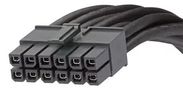 CABLE ASSY, 12POS, RCPT-RCPT, 1M 45136-1210