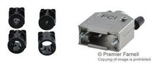 D-SUB BACKSHELL, SIZE DE, 180DEG, ZINC 8655MH0901BLF