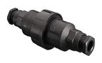 CABLE JOINT, 8MM, CAT6A, BLACK PX0777/CAT6ASTP