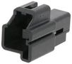 HOUSING CONN, PLUG, 2POS, PBT GF, BLACK 15509260