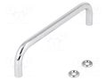 Holder; chromium plated steel; chromium plated; H: 35mm; GN 425 ELESA+GANTER GN425-8-120-CR