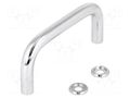 Holder; chromium plated steel; chromium plated; H: 43mm; GN 425 ELESA+GANTER GN425-10-88-CR