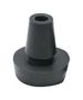 FEET, ROUND, TPE, PRESS FIT, 8.12MM, BLK POF-12664