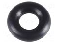 O-ring gasket; NBR caoutchouc; Thk: 1.78mm; Øint: 2.9mm; black FIX&FASTEN FIX-OR-2.9