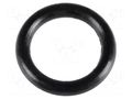 O-ring gasket; NBR caoutchouc; Thk: 0.6mm; Øint: 2.75mm; black FIX&FASTEN FIX-OR-2.7