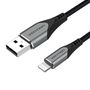 Cable USB 2.0 to Lightning, Vention LABHF 2.4A 1m (Gray), Vention LABHF