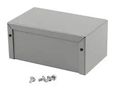 ENCLOSURE, UTILITY BOX, ALUMINIUM, GREY 1411N