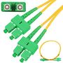 Extralink SC/APC-SC/APC | Patchcord | Single Mode, Duplex, G652D, 3mm, 3m, EXTRALINK EX.11434 5903148911434