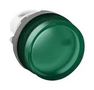 PILOT LIGHT HEAD, GREEN, ROUND, 22MM 1SFA611400R1002