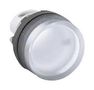 PILOT LIGHT HEAD, WHITE, ROUND, 22MM 1SFA611400R1005