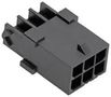 CONNECTOR HOUSING, PLUG, 6POS 203632-0601