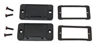 END PLATE, ALUMINIUM, ENCLOSURE AT180 BLACK 50M X 50MM