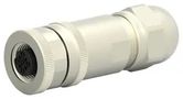 SENSOR CONN, M12, RCPT, 5POS, CABLE T4110412051-000