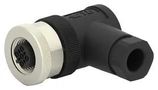 SENSOR CONN, M12, R/A, RCPT, 4POS, CABLE T4112401041-000
