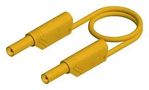 TEST LEAD, 4MM BANANA PLUG, YELLOW, 2M 934089103