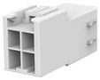 RCPT HOUSING, 4POS, PA 66 GF, NATURAL 179465-1